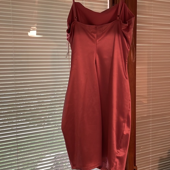 silk pink homecoming dress size small - Picture 2 of 5
